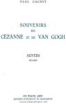 Souvenirs de Czanne et de Van Gogh  Auvers 1873-1890 par Czanne