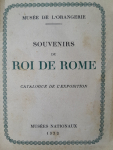 Souvenirs du Roi de Rome par Bourguignon (II)