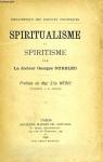 Spiritualisme et spiritisme par Surbled