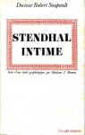 Stendhal intime par Soupault