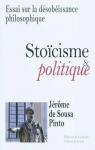 Stoïcisme & politique par Sousa Pinto