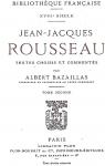 Textes choisis et comments, tome 2 par Rousseau