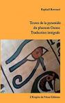 Textes de la pyramide du pharaon Ounas par Bertrand