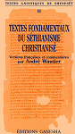 Textes fondamentaux du Sthianisme par Wautier