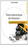 Thermodynamique de l'évolution par Roddier