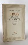 Trois grands vivants : Cervants, Baudelaire, Tolsto par Suars