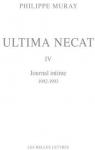Ultima Necat, tome 4 : Journal intime par Sefrioui