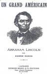 Un grand Amricain, Abraham Lincoln par Monod