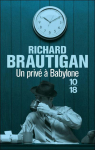 Un privé à Babylone par Brautigan