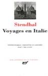 Voyages en Italie  par Stendhal