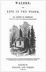 Walden or, Life in the Woods and On the Duty of Civil Disobedience par Thoreau