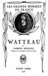 Watteau - Les Grands Hommes de France par Sailles