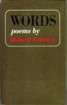 Words : poems par Creeley