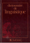 dictionniare de linguistique par Dubois