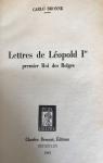 lettres De Lopold Ier par Bronne