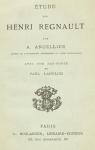 tude sur Henri Regnault par Angellier