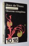 Oeuvres compltes, tome 2 par Tinan