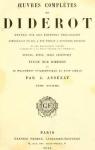 Oeuvres complètes 10 - 1876 par Diderot