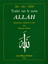 Traite Sur le Nom Allah par Al-Iskandarî