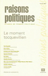 Raisons politiques no 1, 2001/1 Le moment Tocquevillien par Rouyer