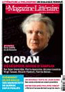 Le Magazine Littraire, n508 : Cioran, Dsespo..