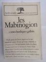 Les Mabinogion ou les Quatre Branches du Mabinogi par Lambert