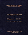 Constitution et rglement gnral du GODF par Grand-Orient de France