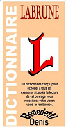 Dictionnaire Labrune par Benedetti