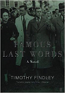 Famous Last Words par Findley