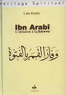 Ibn arabi: initiation a la futuwwa par Khalifa