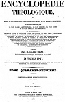 Encyclopdie thologique, tome quarante-neuvime.Dictionnaire des sciences occultes, tome second par Migne