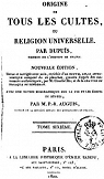 Origine de tous les cultes ou Religion universelle, tome sixime par ditions Dupuis