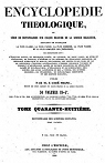 Encyclopdie thologique, tome quarante-huitime.Dictionnaire des sciences occultes, tome premier par Migne
