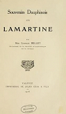 Souvenirs Dauphinois sur Lamartine par Bellet
