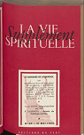 La vie spirituelle. Supplment. N37 -15 mai 1956 par La vie spirituelle