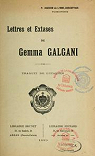 Lettres et extases de Gemma Galgani par Galgani