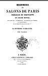Histoire des salons de Paris.Tableaux et portraits du grand Monde sous Louis XVI, tome3 par Junot d'Abrants