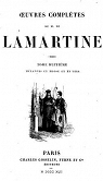 Oeuvres compltes, tome 8 par Lamartine
