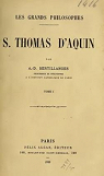 Les grands philosophes : S. Thomas d'Aquin, tome 1  par Sertillanges