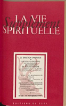 La vie spirituelle. Supplment. N35 -15 novembre 1955 par La vie spirituelle