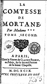La Comtesse de Mortane, tome2 par Durand