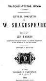 Les farces par Shakespeare