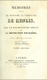 Mmoires indits de Madame la comtesse de Genlis sur le XVIII sicle, et la Rvolution franoise, tome 2 par Genlis