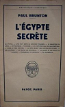 L'Egypte secrète par Brunton