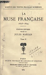 La Muse Franaise (1823-1824), tome2 par Marsan