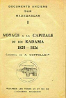 Voyage à la capitale du Roi Radama 1825-1826 par Coppalle