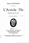 L'Article 330 par Courteline