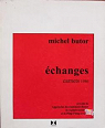 Echanges. Carnets 1986 par Butor