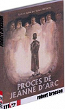 DVD Procs de Jeanne d'Arc par Bresson