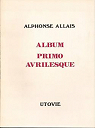 Albums primo avrilesque par Allais